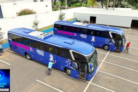 Notícias 🗞️ 🤭 📰🗞️ da prefeitura municipal de Patrocinio…Transporte para Tratamento Oncológico: Novos Ônibus Reforçam a Assistência aos Pacientes