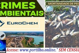 👉🏻📢CRIME AMBIENTAL! 🐟🐠🗣️🩻☠️☠️Denuncias sobre a mortandades de Peixes   mortos na EUROCHEM de Serra do Salitre