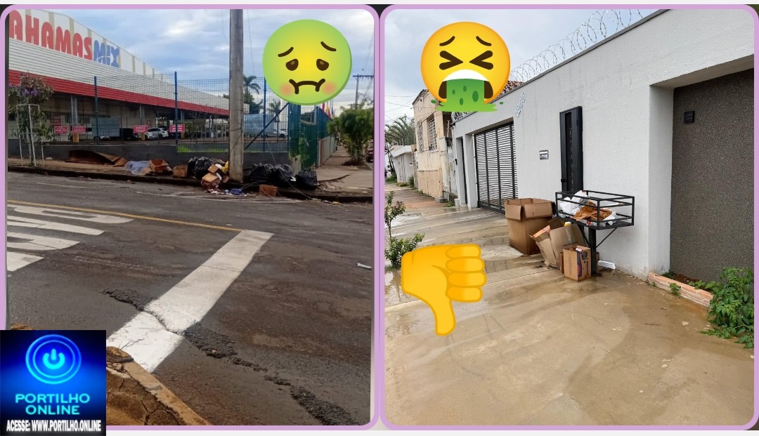 👉🏻🗣️🫵🏻😠🤮🤢Olá Portilho, Os garis não estão recolhendo o lixo aqui na esquina do Bahamas