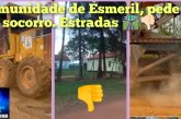 👉🏻🤔🚧🛣️🫵🏻🫤Estradas 🛣️ 👎🏻 na Comunidade de Esmeril. Portilho: Boa noite esmeril não tem estrada ajuda nós