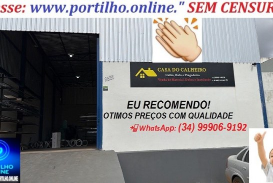 👉🤙👏🤝👍🙌🌧RECOMENDO: CASA DO CALHEIRO. Fale com Wisney Antônio Costa 📲 WhatsApp: (34) 99906-9192