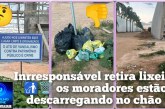 👉🤫📢🤢🤮🚮🗑💀Moradores do condomínio atrás do serra dourada denunciam descartes de lixos de qualquer jeito