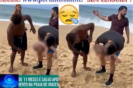 👉🚁👏👍🙏🚨🚔🚒🚑Bebê de 11 meses é salvo após afogamento na Praia de Iracema, em Fortaleza