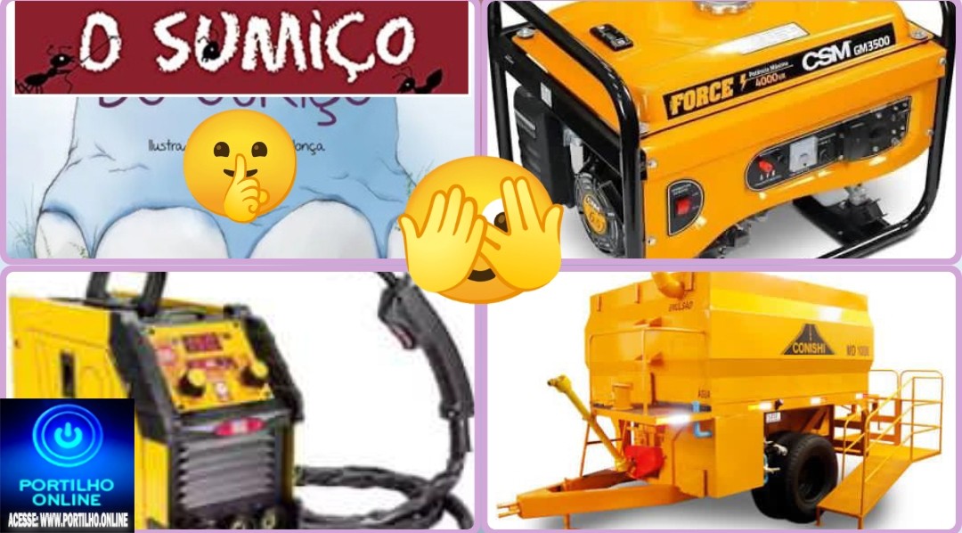 👉🏻😱🤔Cadê o maquinários ex- administração? 🤫🐭😡🚓Portilho É importante que toda denúncia seja feita com responsabilidade e coerência.🐭🧐😱🤔🐀🐁🐭