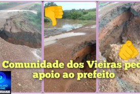 👉🏻😤😡 Vídeo da gambiarra👎🏻🛣️🫵🏻💸Comunidade dos Vieiras denuncia situação crítica com barragem  improvisada com gambiarras