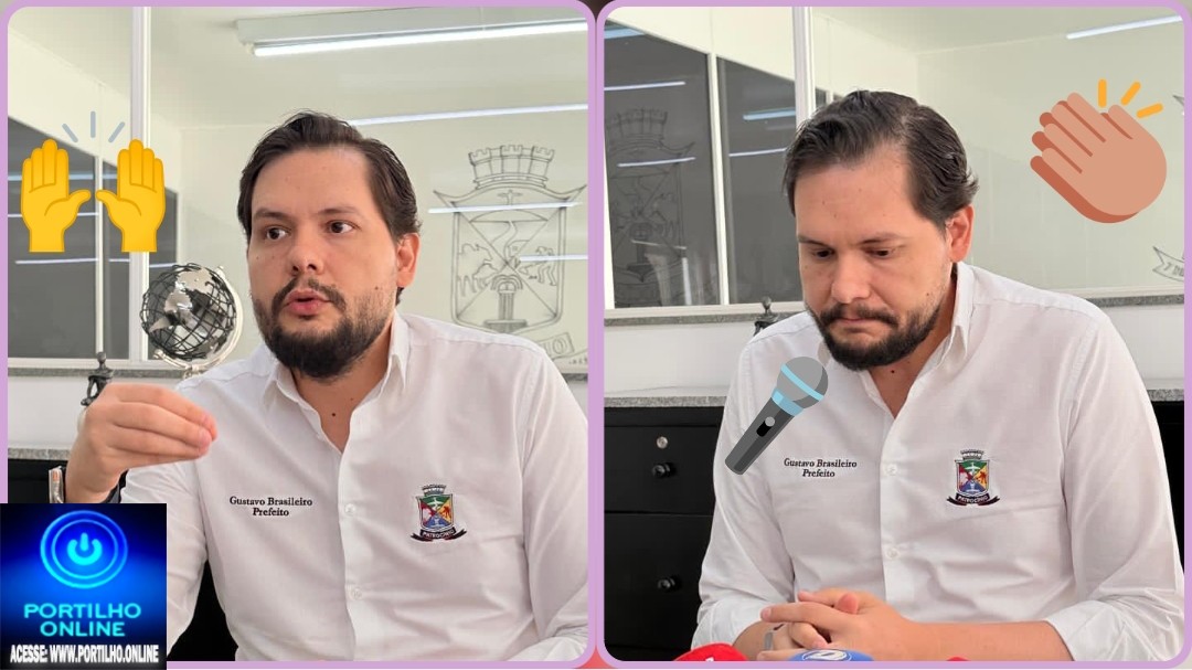 🫵A dinâmica de uma Entrevista coletiva! Prefeito Dr. Gustavo Brasileiro: serenidade, preparo e firmeza