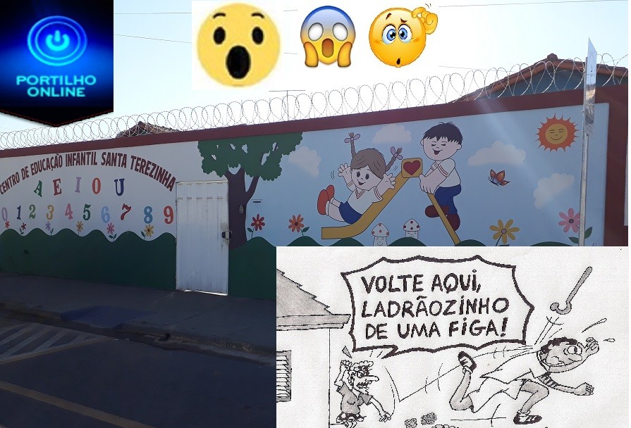 Assalto! Roubos! Arrombamentos. Creche Santa Terezinha é “alvo” de ladrões neste ultimo final de semana.