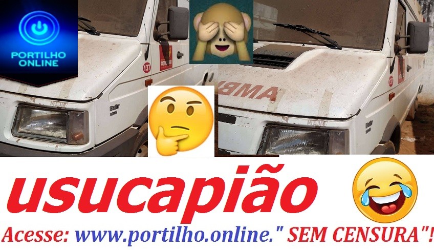 Uai Deiró creeedooooo!!! AMBULÂNCIA NA UTI?