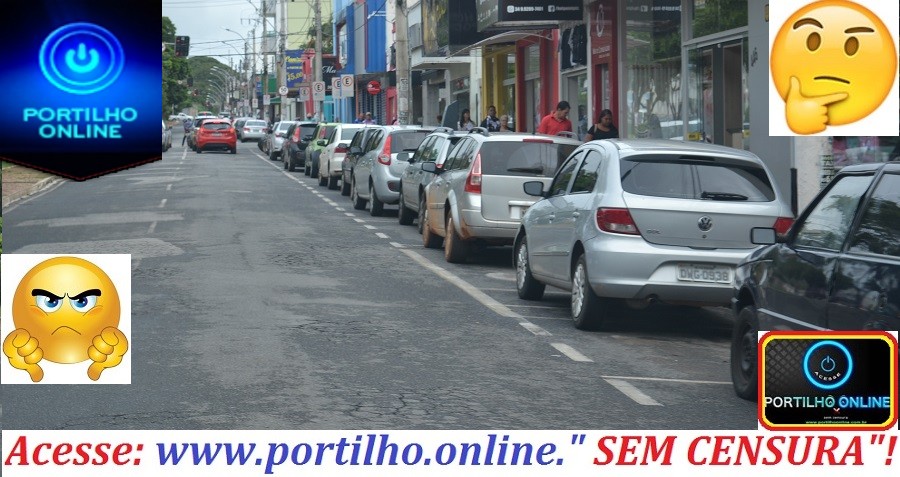 Como faço para estacionar no centro?!?!? Cadê a “zona” azul?