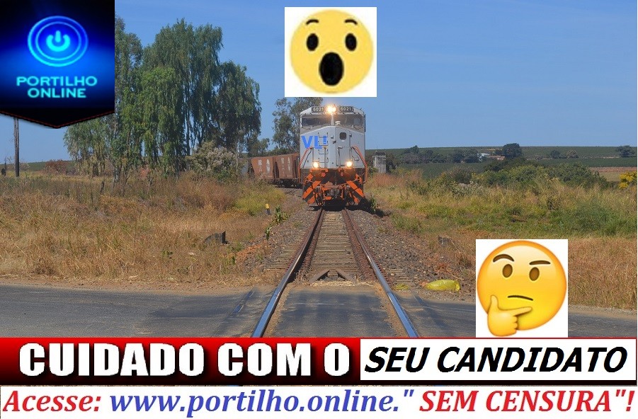 Cuidado! Lá vem o “trem” Este trem são os eleitores.