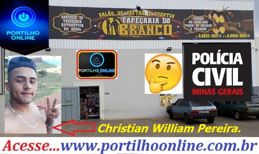 FOI PRESO!!! Matador dentro da “tapeçaria do branco” esta preso! Christian William Pereira.