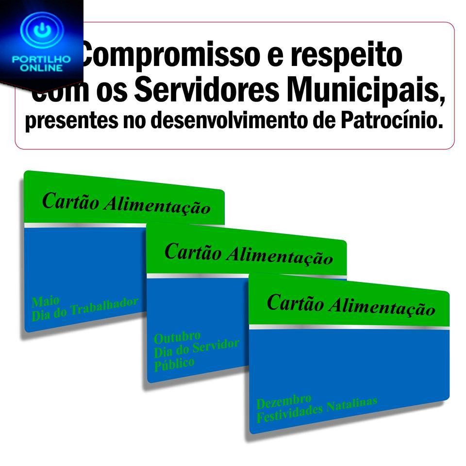 CARTÃO ALIMENTAÇÃO PARA OS SERVIDORES Encaminhei hoje à Câmara Municipal