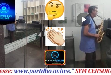 ” Harmonia no hospital”! Portilho… Desculpe a gravação ruim pois escondi o celular para q ele não visse.