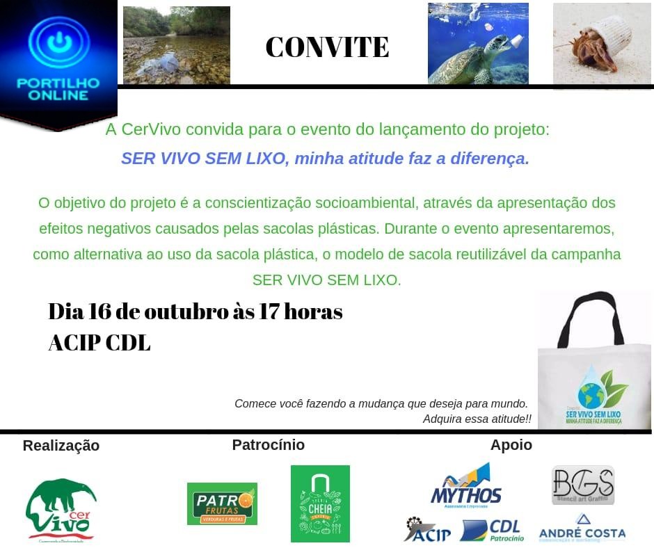 CONVITE LANÇAMENTO PROJETO DA CERVIVO