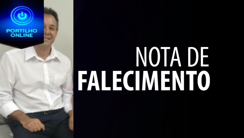 NOTA DE FALECIMENTO  ANTENÇÃO: PATROCÍNIO E REGIÃO.