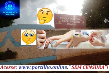  NAS HORAS “VAGAS”… Pé de cure e mão de cure na escola Municipal Professor Afrânio Amaral no GREEVELLE???