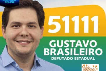 MAJORITÁRIO DIPARADO 15. Mil votos só dos patrocinenses!!! Gustavo Brasileiro.