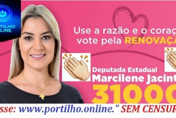 Candidata Marcilene Jacinto Queiroz. Foi também vencedora por ser a primeira vez como candidata a deputada.