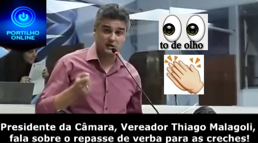 THIAGO MALAGOLI DEFENDE E MOSTRA QUE TEM DINHEIRO SIM PARA PAGAR OS EDUCADORES.