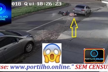 ASSISTA O VIDEO!!! MOTOQUEIRO ENFIA DEBAIXO DE UM VEICULO PARADO E….