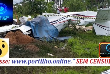 AVIÃO CAI E DEIXA 5 MORTOS EM PATOS DE MINAS!