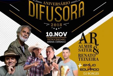 É HOJE!!! O  ANIVERSÁRIO DA RÁDIO DIFUSORA FM.