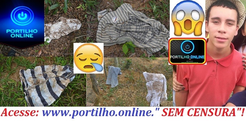 É HOMICÍDO??? Mais roupas sujas de sangue foram encontradas por terceiros.