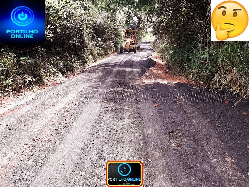 Secretaria Municipal de Obras realiza trabalho de recuperação de estradas danificadas pelas chuvas