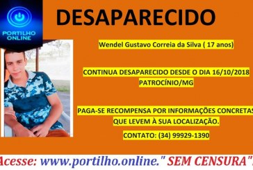 Se paga recompensa por ele morto ou vivo! Quem souber informações exatas sobe o jovem Wendel Gustavo.