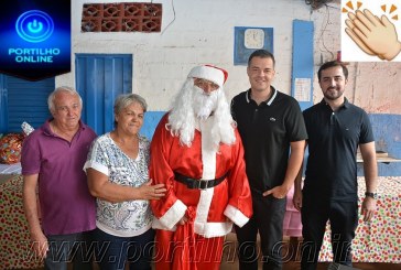 NATAL NA APAC. Diretoria reúne familiares de RECUPERANDO e Papi Noel distribui presentes.