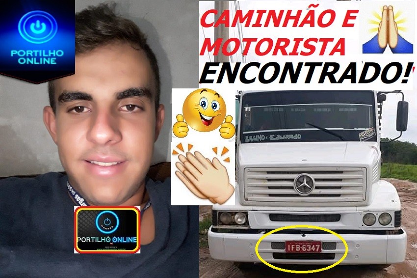 ENCONTRADO COM VIDA!!! MOTORISTA QUE ESTAVA DESAPARECIDO FOI ENCONTRA EM IBIÁ -MG