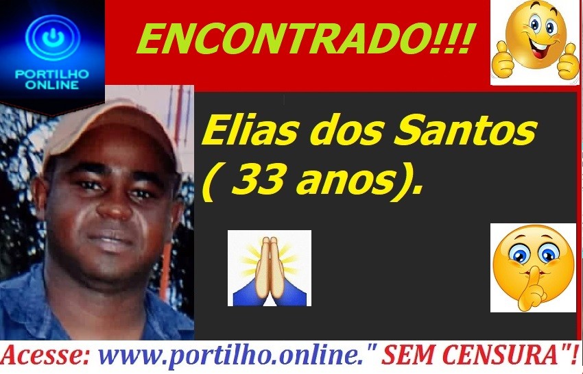 ENCONTRADO!!!! Portilho…. Boa noite… Eu em nome de minha família quero muito agradecer a você e ao seu site,,