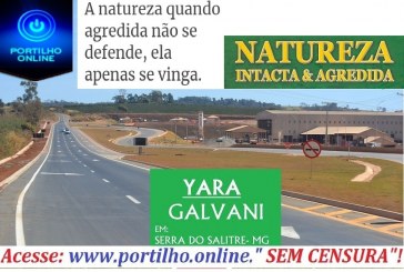 GALVANI/ YARA. Natureza sendo poluída e nascentes virando represas de dejetos altamente tóxica!