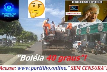 Perigo!!! “BOLÉIA 40 GRAUS”!!! Funcionário público arriscando avida em carrocerias de caminhão!