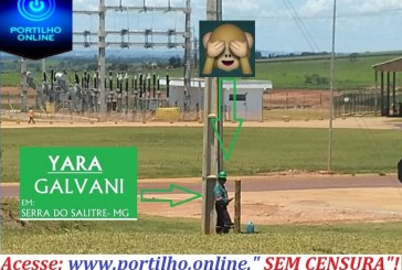 Portilho olha que bárbaro Galvani/Yara põe vigilante ficar de guarda na beira da MG no sol!