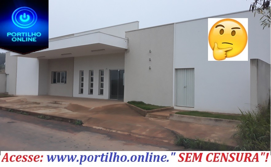 ESTÁ PRONTO PORQUE AINDA NÃO INAUGUROU??? Centro de atenção psicossocial-CAPS Adeiii