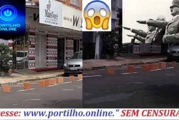 PROIBIDO PARAR E ESTACIONAR!!! Mais uma “tirania” acontece no centro da cidade.