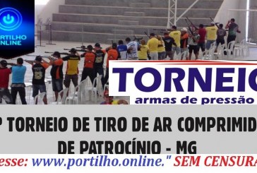 TIRO!!!! Mais de ar-comprimido!!! Primeiro torneio a ser realizado em Patrocínio.