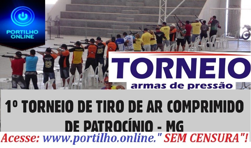 TIRO!!!! Mais de ar-comprimido!!! Primeiro torneio a ser realizado em Patrocínio.