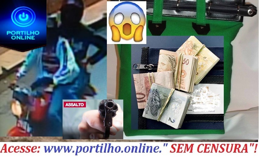 PERDEU!!! JÁ ERA!!! ME PASSA O MALOTE!!! “LÁ SE FOI MAIS R$ 6 MIL REAIS ROUBADOS”.