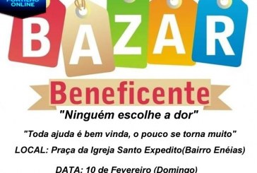 BAZAR BENEFICENTE DIA, 10/02/2019