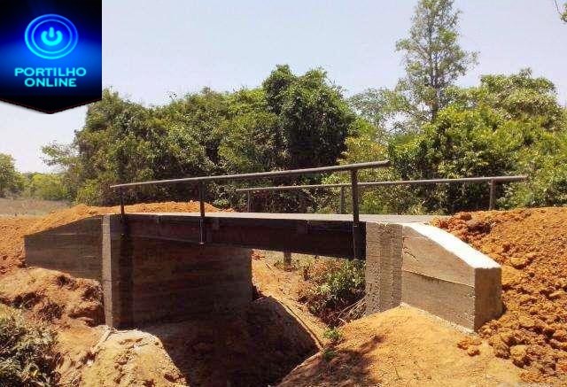 OBRAS DA PREFEITURA GOVERNO 40 GRAUS DE PROGRESSO!!!Macaúbas de Baixo será beneficiada com ponte de concreto