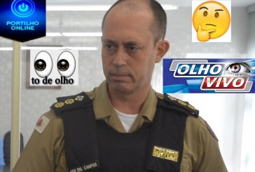 Comandante da PM Tenente Coronel Campos foi perguntado sobre o “olho vivo”.