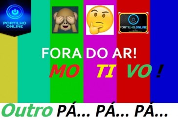 NÃO PEGA NEM COM ” BOMBRIL NA PONTA DA ANTENA”! Os canais de TV em nossa cidade está fora do ar! Foi por causa do PÁ… PÁ… PÁ… PÁ… CEBESTA UAI!!