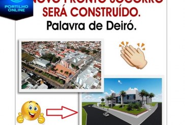 PRONTO SOCORRO MUNICIPAL! Será construído sim ainda nesta administração.