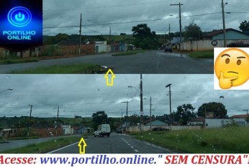 Portilho, precisamos de uma rotatória abaixo do CAIC, está muito perigoso.