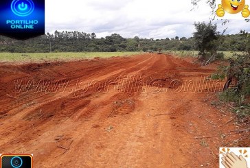 Essa é a estrada de acesso à comunidade Santo Antônio da Lagoa seca.