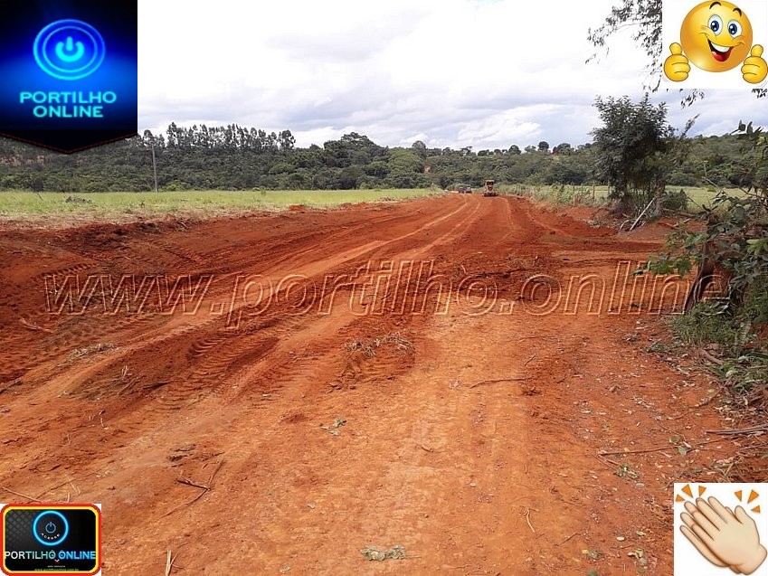 Essa é a estrada de acesso à comunidade Santo Antônio da Lagoa seca.