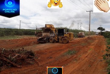 Estrada de DOURADOS sentido Bicão esta sendo toda aberta construção de cacimbas.