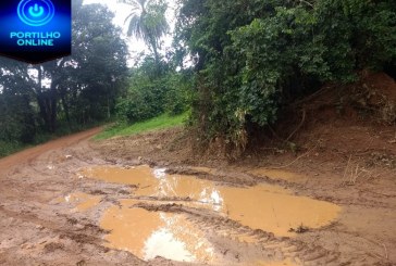 👉🌧🚜 COMUNIDADE DE CAXAMBU PEDEM MELHORIAS NAS ESTRADAS RURAIS DA REGIÃO.